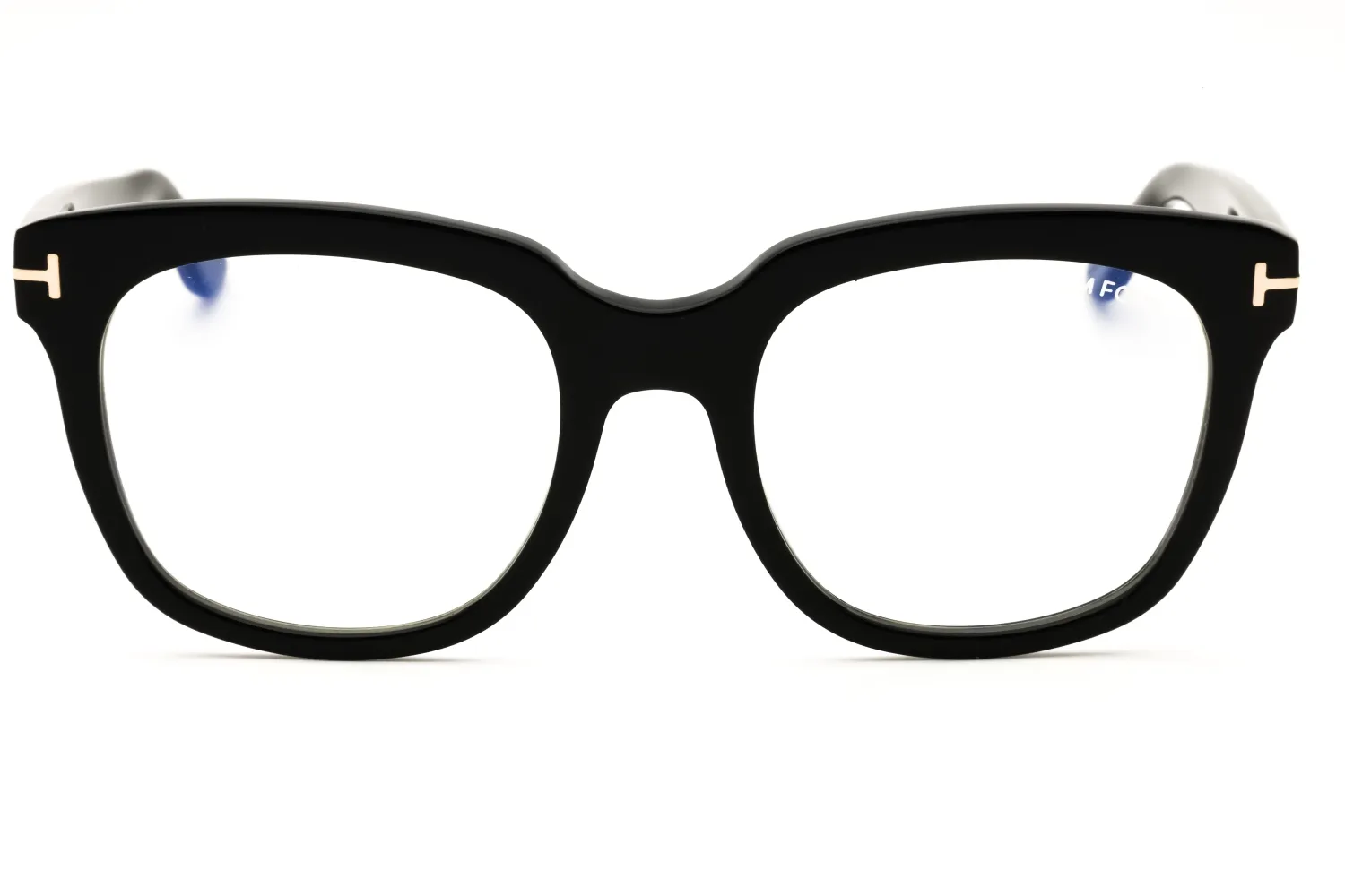 Tom Ford FT5537-B 001 Eyeglasses Shiny Black 52mm Women 2
