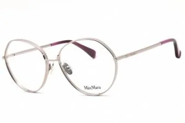 Max Mara MM5139 014 Eyeglasses Shiny Light Ruthenium 56mm