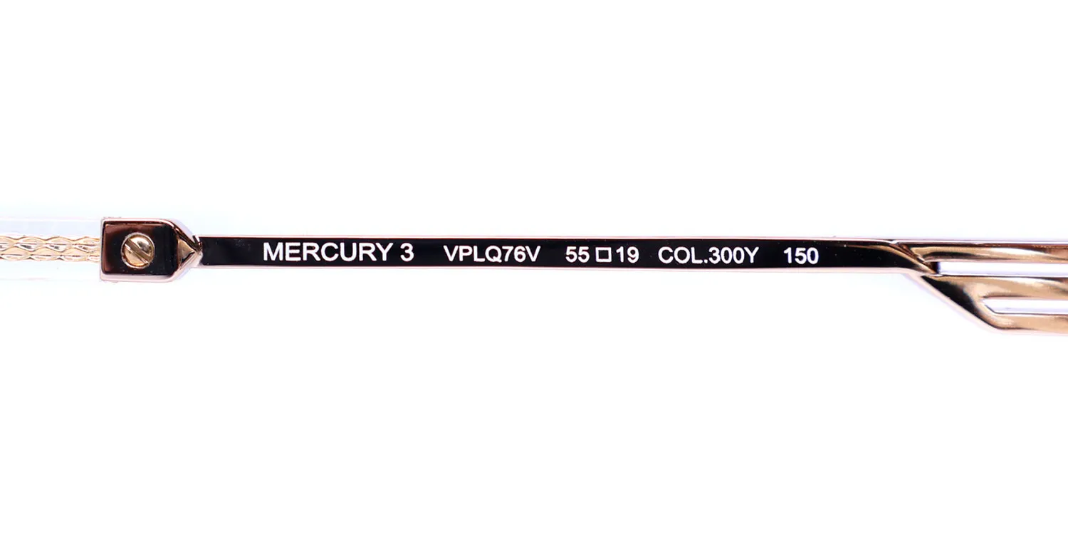 Police Vplq76v Mercury 3 300y Eyeglasses Shiny Rose Gold 55mm 8