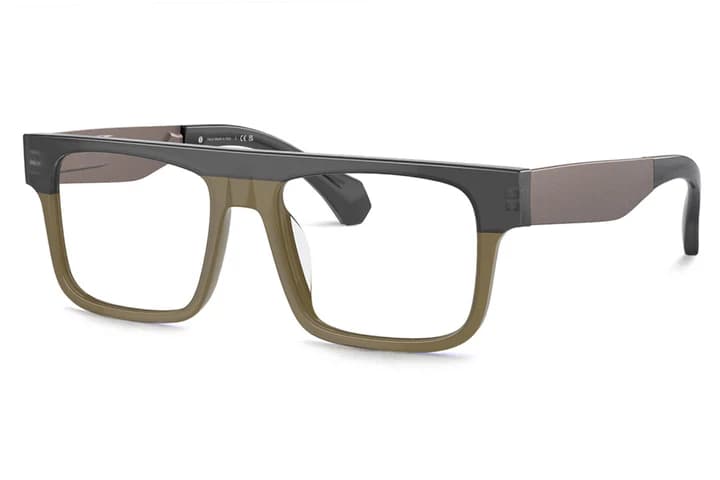 Alain Mikli A03506 003 Eyeglasses Opal Brown/grey 52mm Men