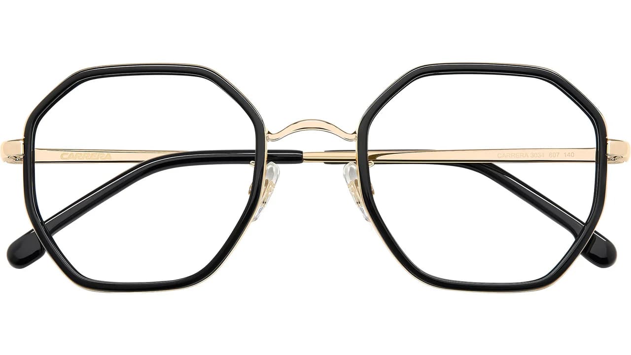 Carrera 3034 0807 Eyeglasses Black 51mm Women 5