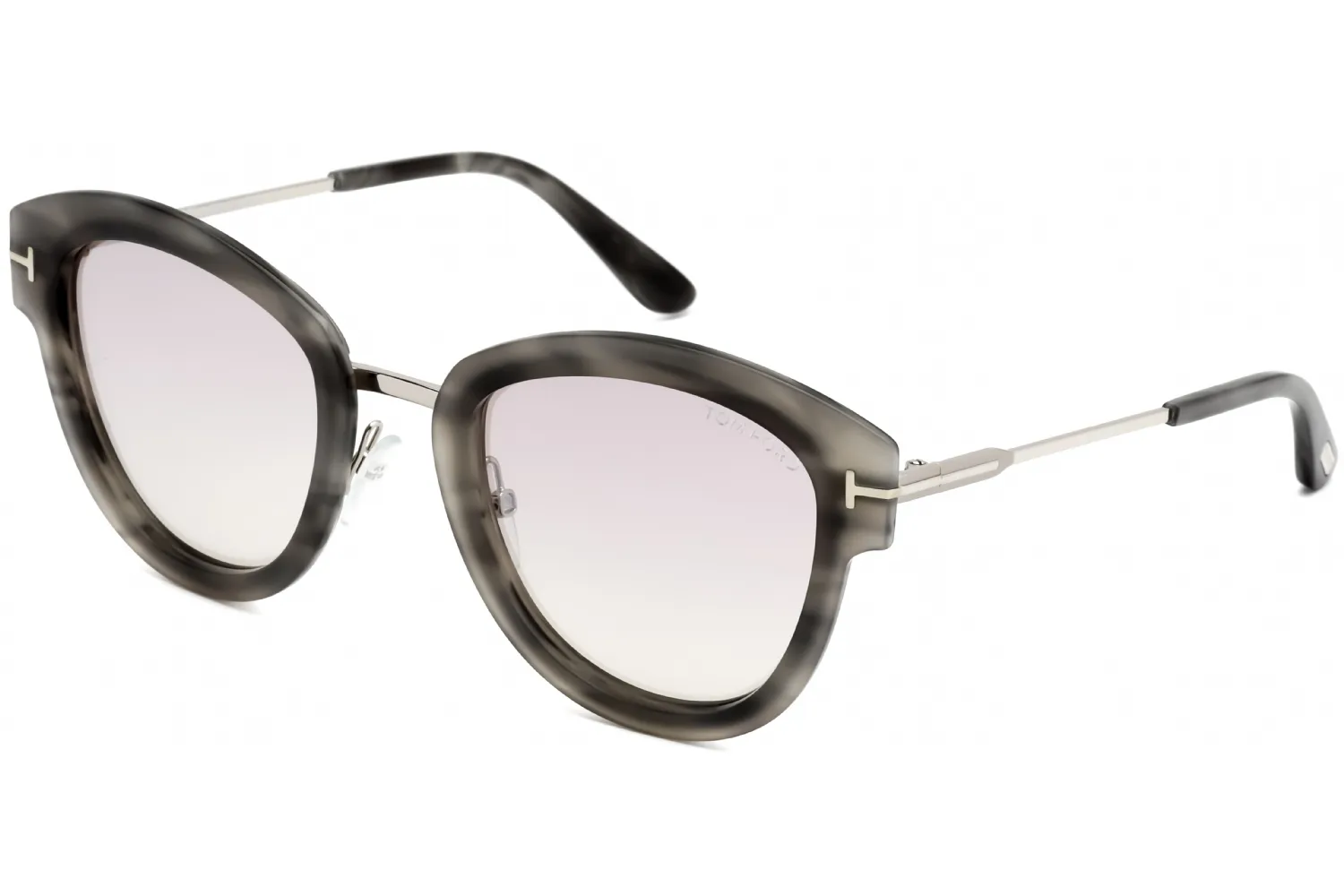 Tom Ford FT0574 52G Sunglasses Dark Havana 52mm Women