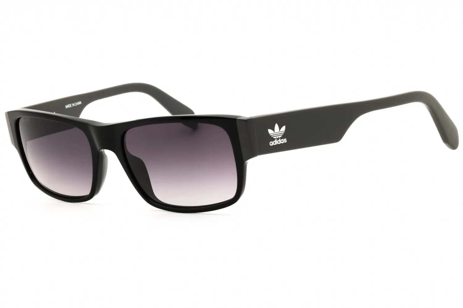 Adidas OR0007 01B Sunglasses Shiny Black 55mm Men
