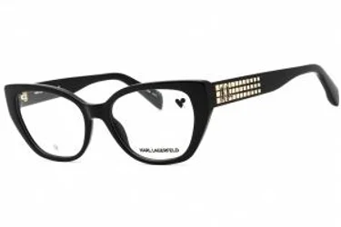 Karl Lagerfeld KL6151 001 Eyeglasses Black 53mm