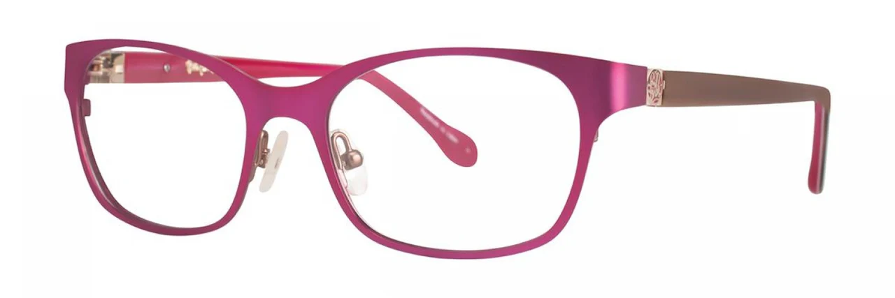 Lilly Pulitzer Wright Eyeglasses Cherry 48mm Women