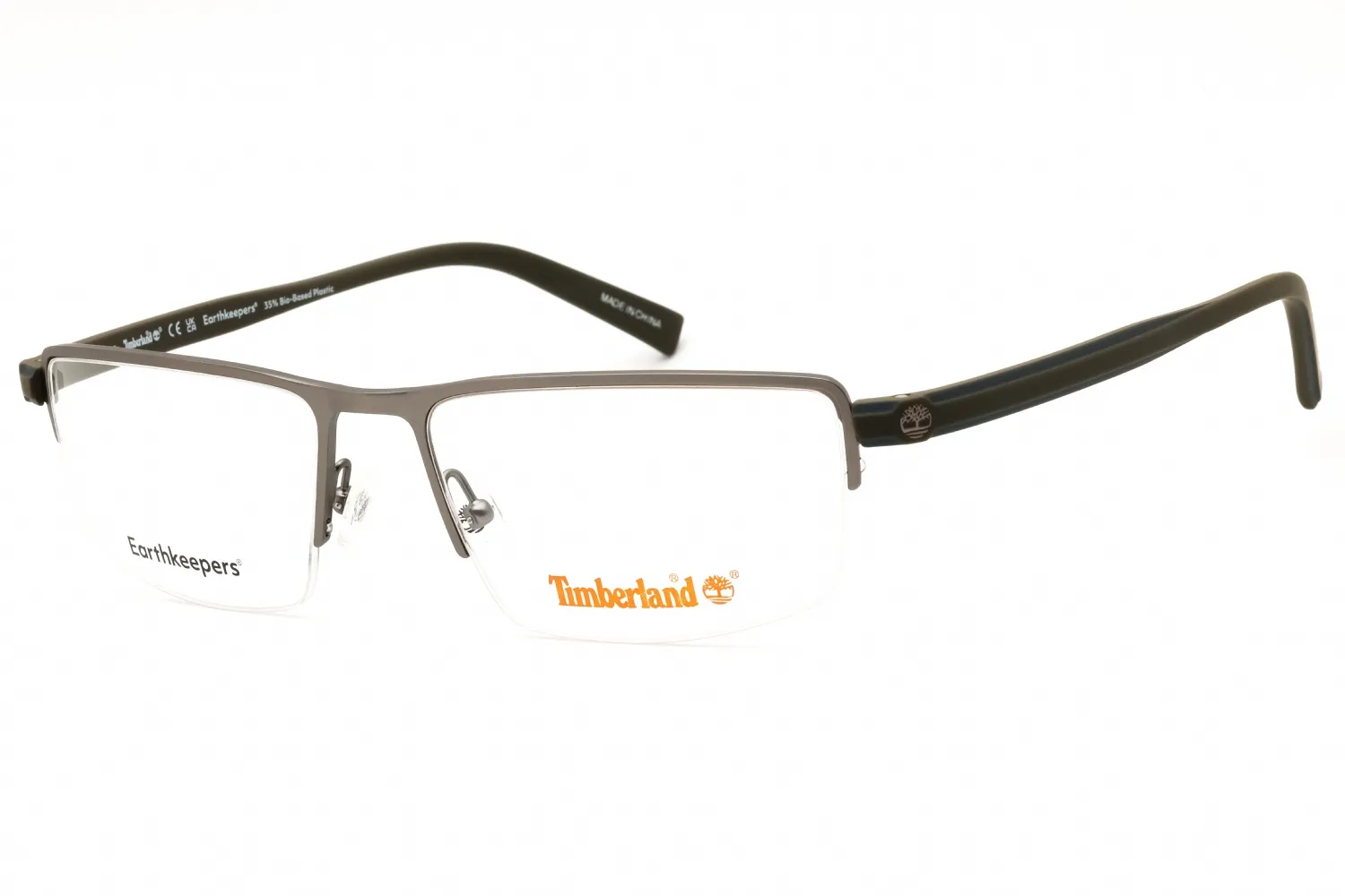 Timberland TB1821 009 Eyeglasses Matte Gunmetal 56mm Men