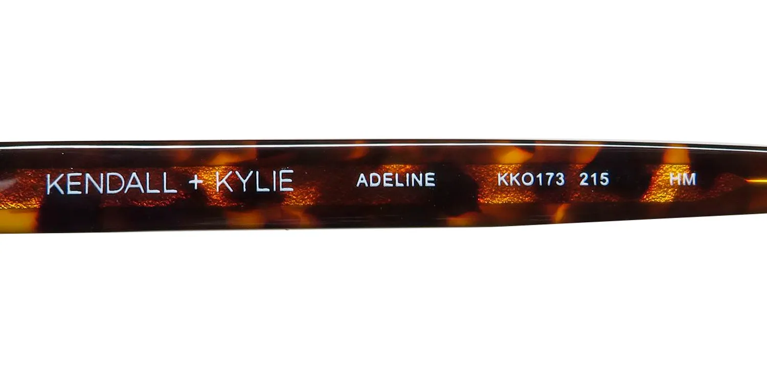 Kendall + Kylie Kko173 Adeline 215 Eyeglasses Tortoise 52mm 7