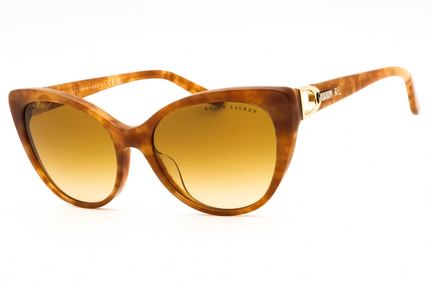 Ralph Lauren 0RL8215BU 60832L Sunglasses Havana (light Havana) 56mm Women