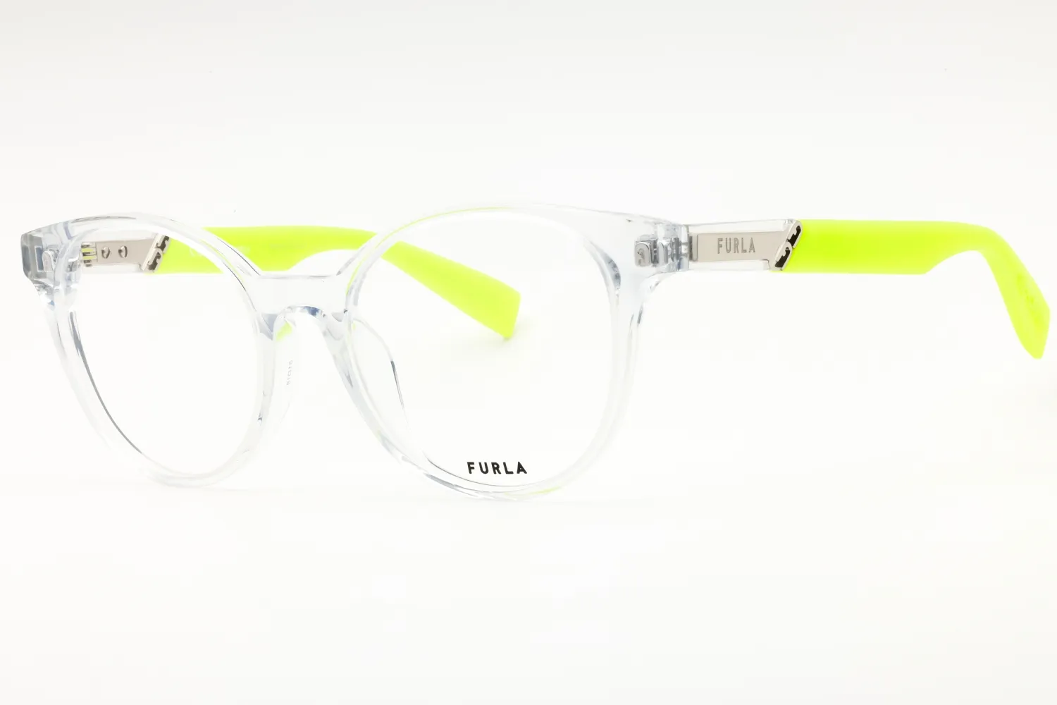 Furla VFU667 0P79 Eyeglasses Shiny Crystal 51mm Women