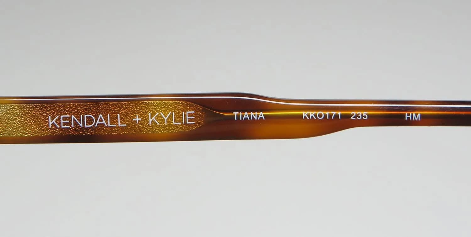 Kendall + Kylie Kko171 Tiana 235 Eyeglasses Iridescent Tortoise 51mm 7