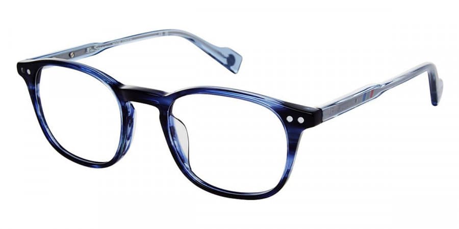 Ben Sherman Lawrence C03 Eyeglasses Blue 48mm Unisex
