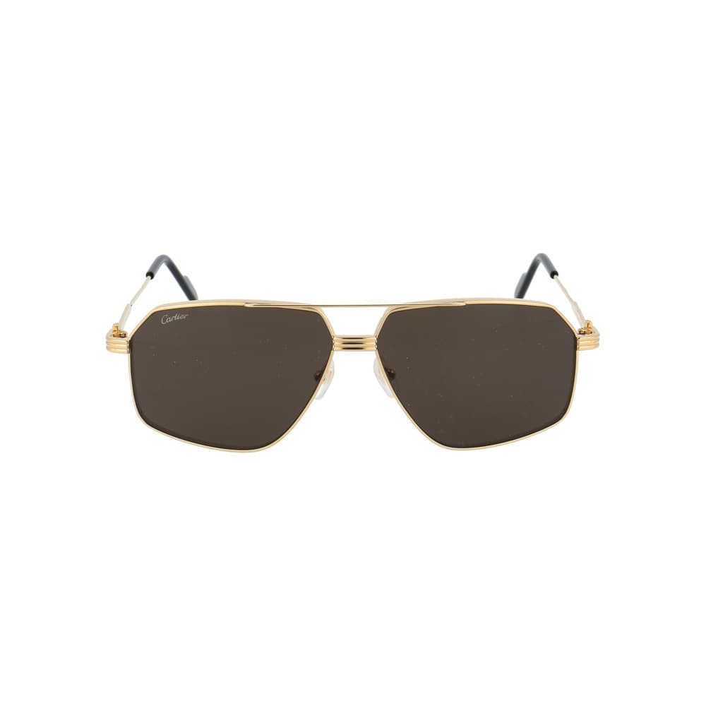 Cartier CT0207S 001 Sunglasses Gold 145mm Women