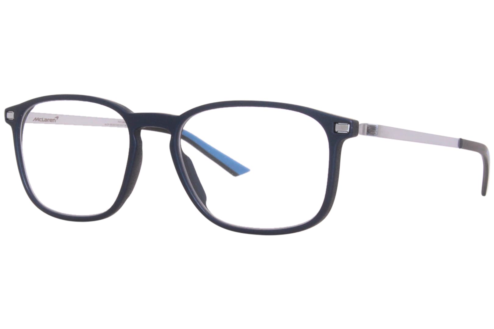 McLaren MLOP-98O03 C03 Eyeglasses Navy Blue/silver 54mm Men
