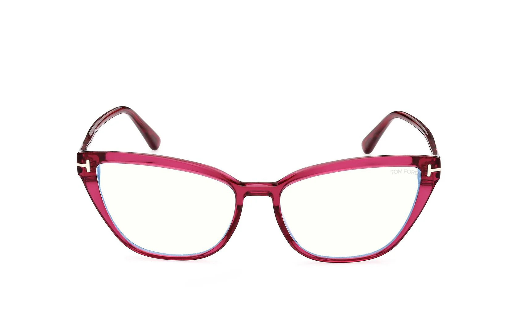Tom Ford FT5825B 075 Eyeglasses Shiny Fuxia 55mm Women 2