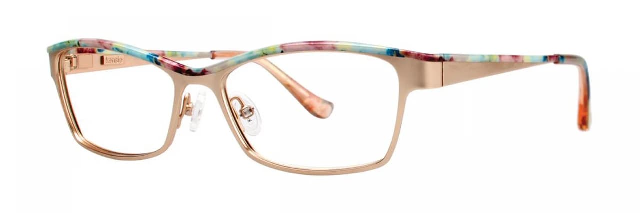 Kensie Feminine Eyeglasses Gold 52mm Women