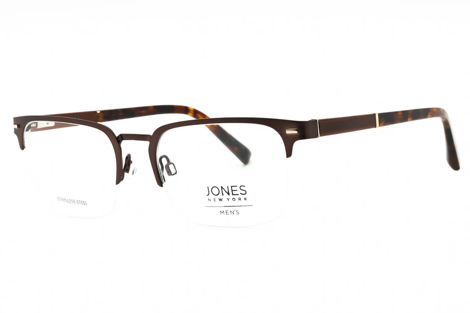Jones New York VJOM376 0BRO Eyeglasses Brown 52mm Men