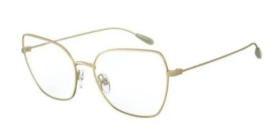 Emporio Armani 0EA1111 3002 Eyeglasses Matte Pale Gold 54mm Women