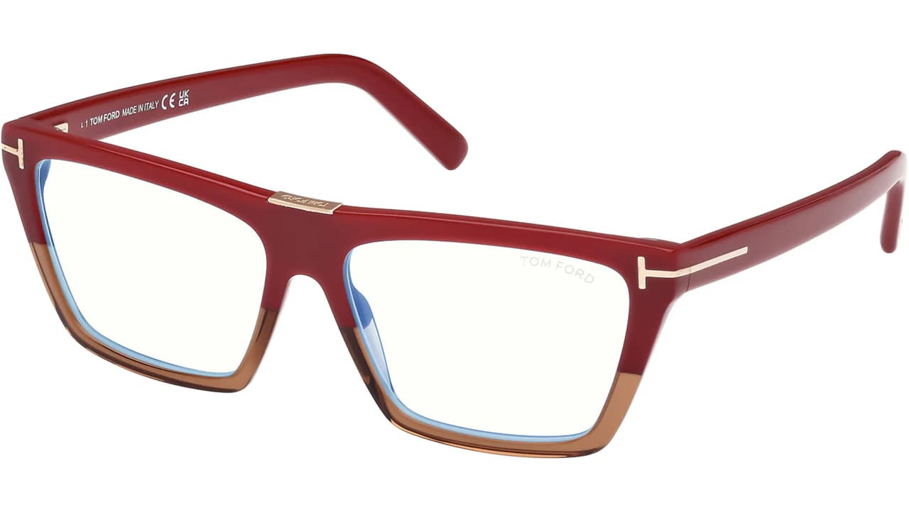 Tom Ford FT5912B 83 Eyeglasses Violet 57mm Women