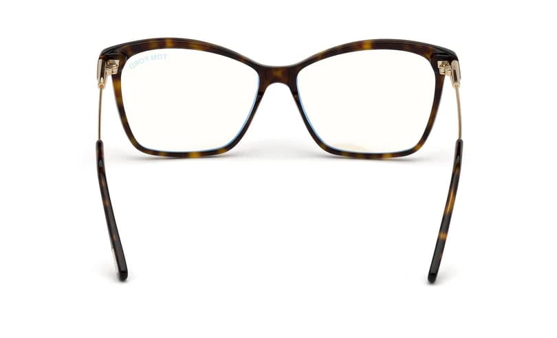 Tom Ford FT5687FB 052 Eyeglasses Dark Havana 56mm Women 4