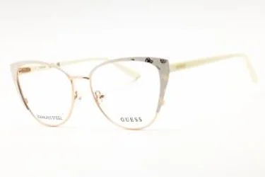 Guess GU50121 021 Eyeglasses White 55mm