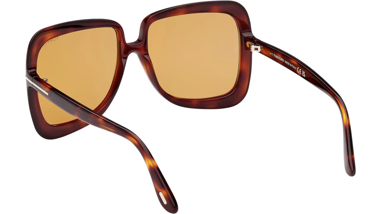 Tom Ford FT1156 52E Sunglasses Dark Havana 59mm Women 3