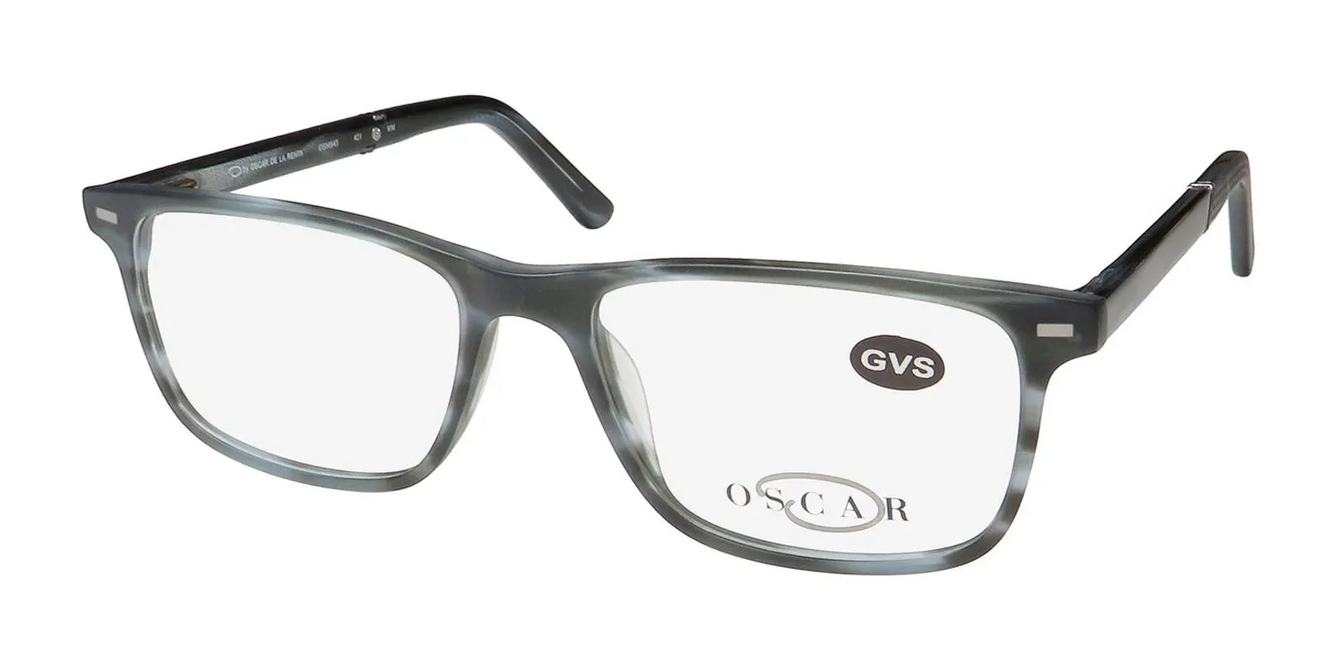 Oscar de la Renta Osm843 421 Eyeglasses Navy 54mm