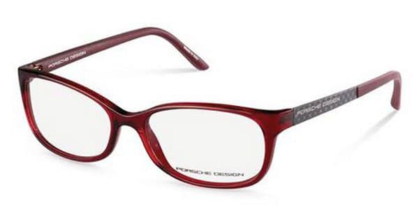 Porsche Design P8247 D P8247 Eyeglasses Red 55mm Women