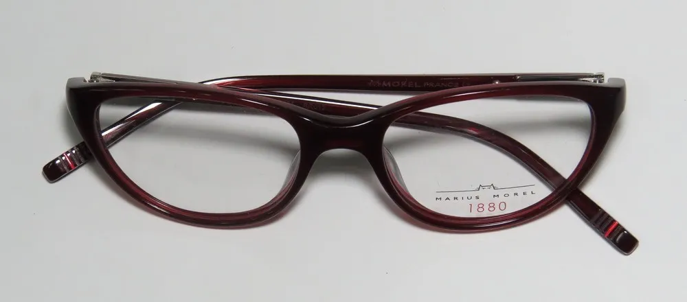 Morel 1963m rr013 Eyeglasses Burgundy 48mm Women 2