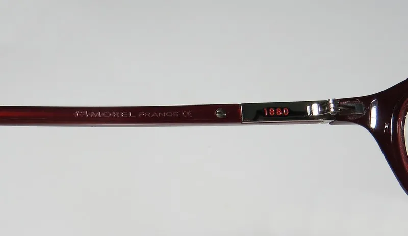 Morel 1963m rr013 Eyeglasses Burgundy 48mm Women 8
