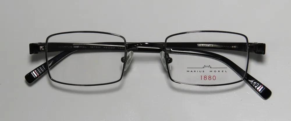 Morel 1973m cc032 Eyeglasses Gunmetal 46mm Unisex 2