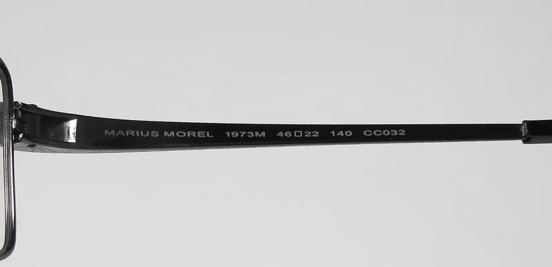 Morel 1973m cc032 Eyeglasses Gunmetal 46mm Unisex 7