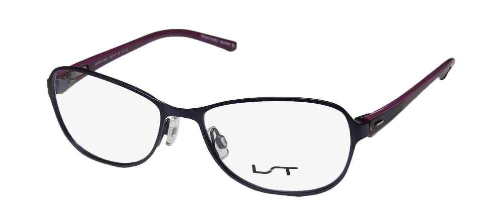 Lightec 6961l pp010 Eyeglasses Purple 52mm Unisex
