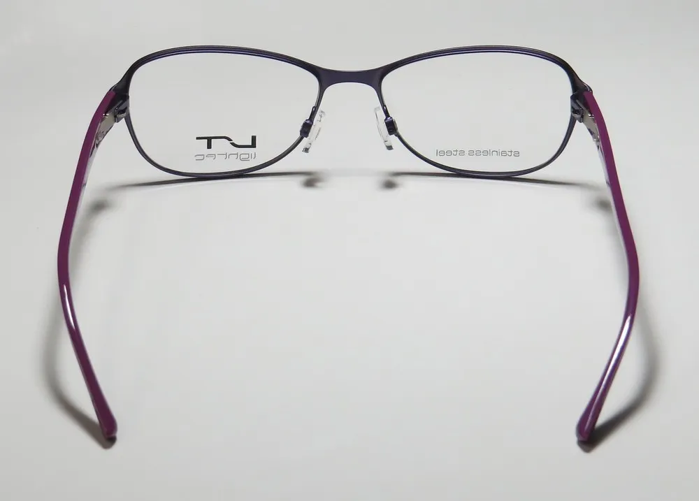 Lightec 6961l pp010 Eyeglasses Purple 52mm Unisex 4