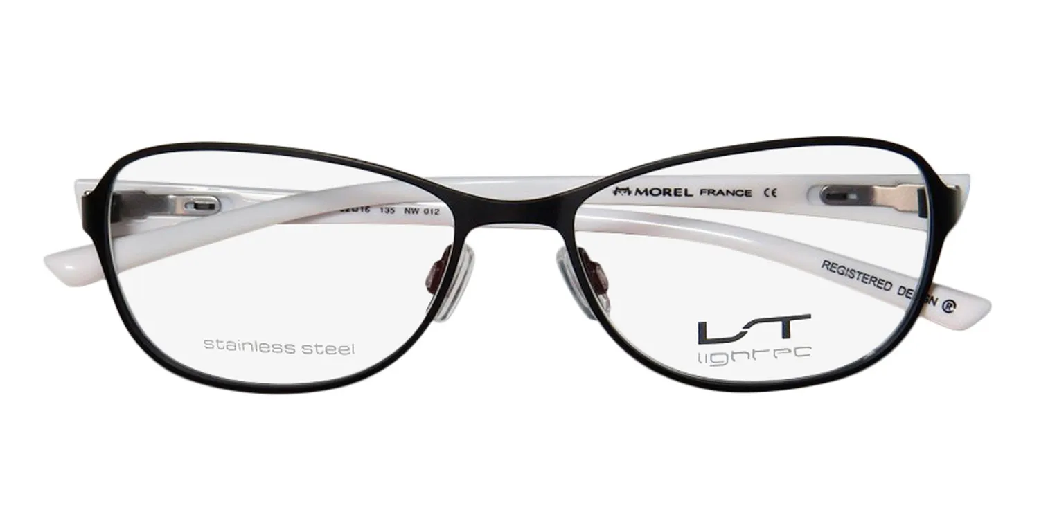 Lightec 6961l nw012 Eyeglasses Black 52mm Unisex 2