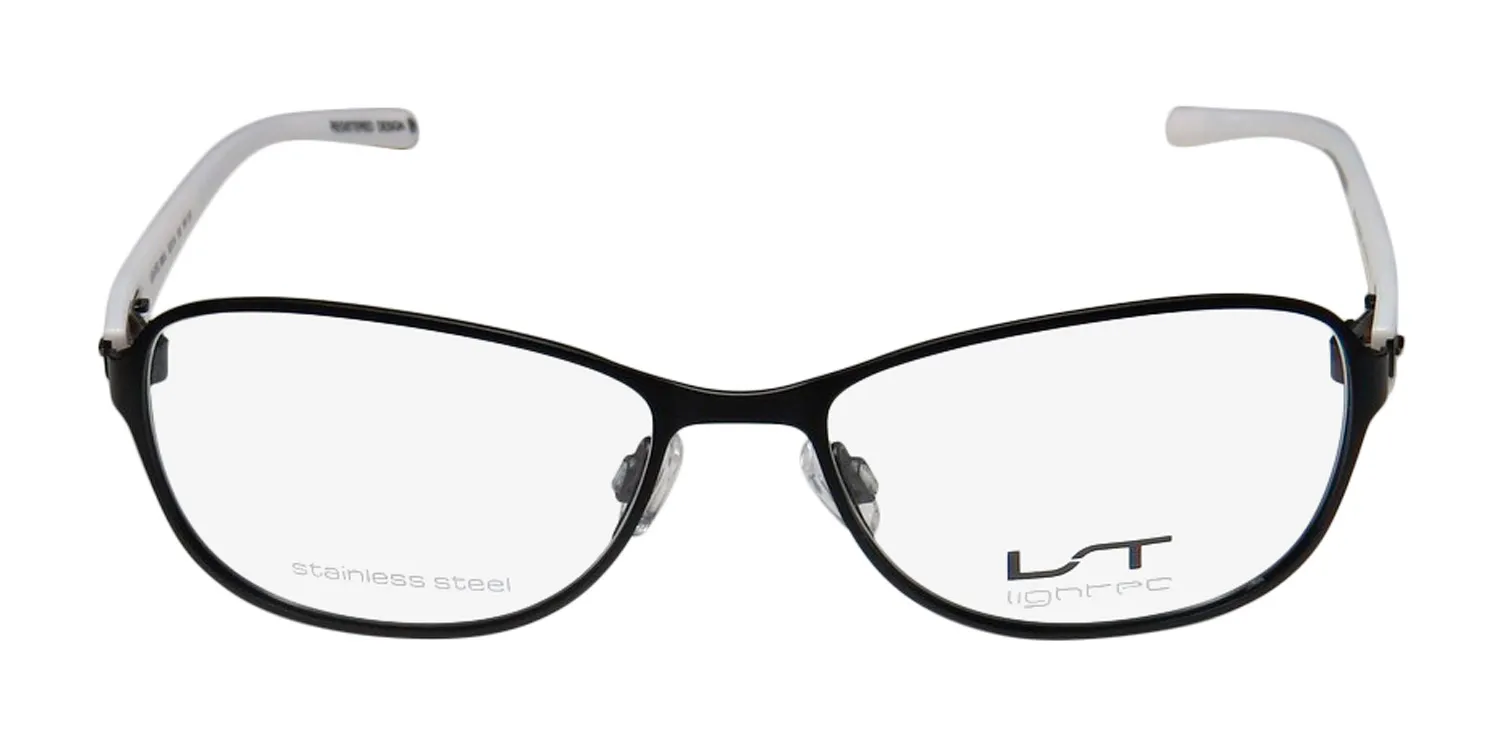 Lightec 6961l nw012 Eyeglasses Black 52mm Unisex 3