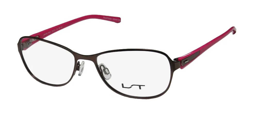 Lightec 6961l mp013 Eyeglasses Brown 52mm Unisex