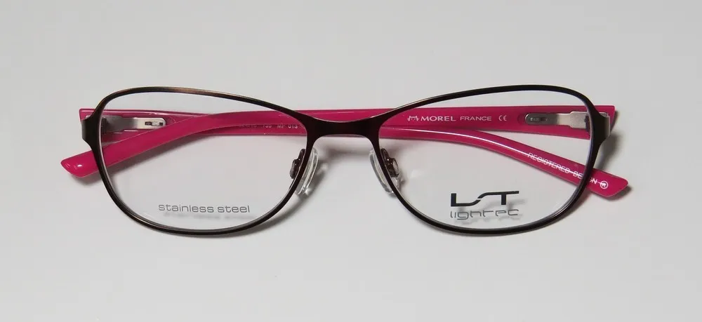 Lightec 6961l mp013 Eyeglasses Brown 52mm Unisex 2