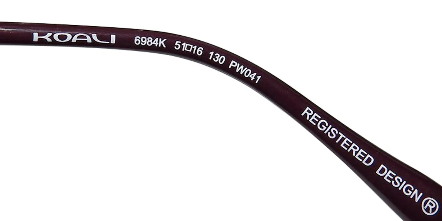 Morel Koali 6984k pw041 Eyeglasses Purple 51mm 7