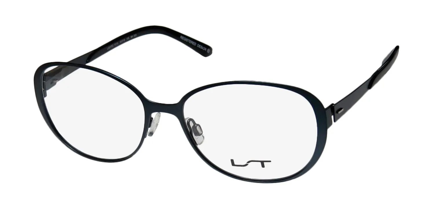 Lightec 7010l bn023 Eyeglasses Navy 53mm Unisex