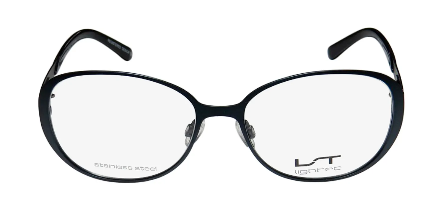 Lightec 7010l bn023 Eyeglasses Navy 53mm Unisex 3