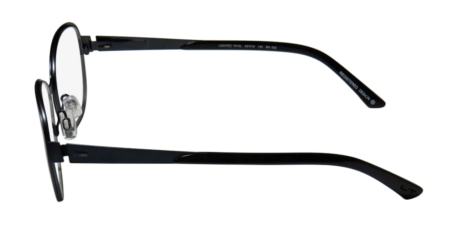 Lightec 7010l bn023 Eyeglasses Navy 53mm Unisex 4