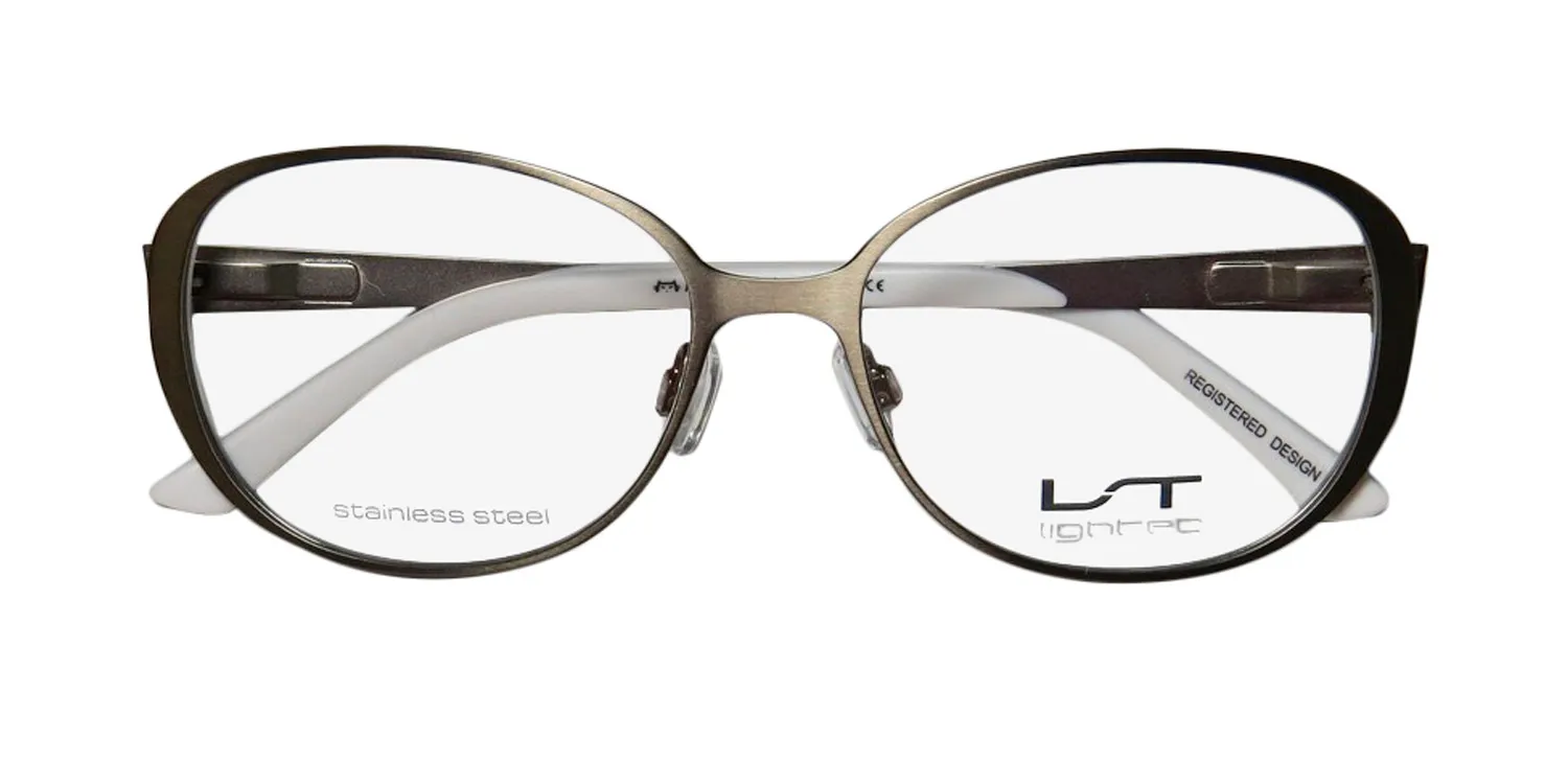 Lightec 7010l gw024 Eyeglasses Brushed Gunmetal 53mm Unisex 2