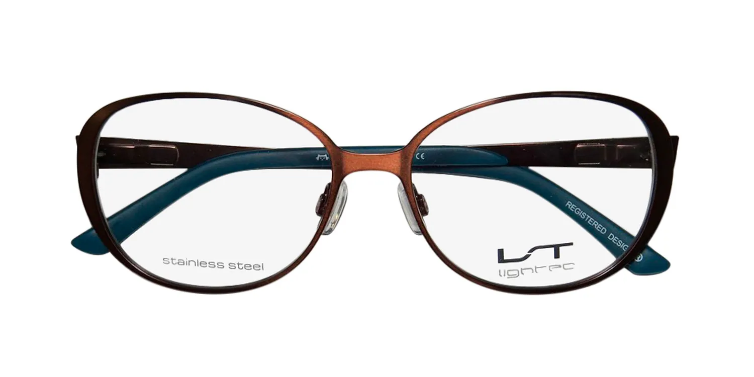 Morel Lightec 7010l mb025 Eyeglasses Brown 53mm Unisex 2