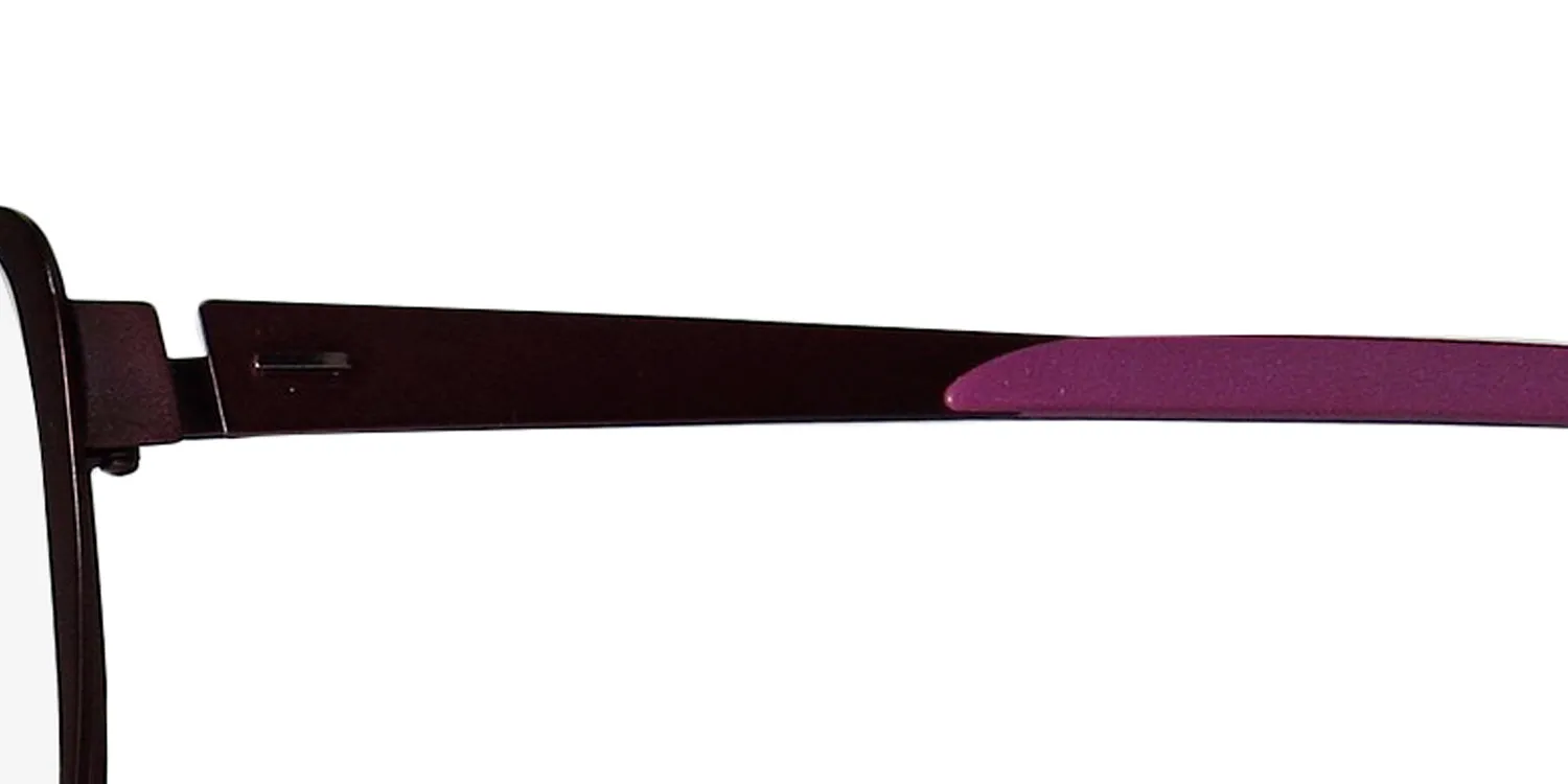 Morel Lightec 7010l pp026 Eyeglasses Plum 53mm Unisex 6