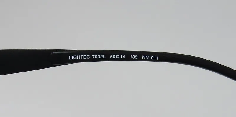 Morel Lightec 7032l nn011 Eyeglasses Black 50mm Unisex 7