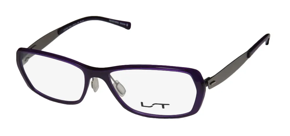 Lightec 7032l pg012 Eyeglasses Purple 50mm Unisex