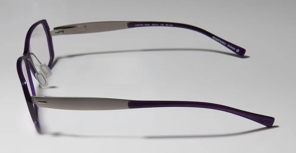 Lightec 7032l pg012 Eyeglasses Purple 50mm Unisex 4