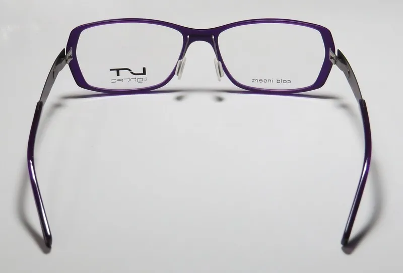 Lightec 7032l pg012 Eyeglasses Purple 50mm Unisex 5