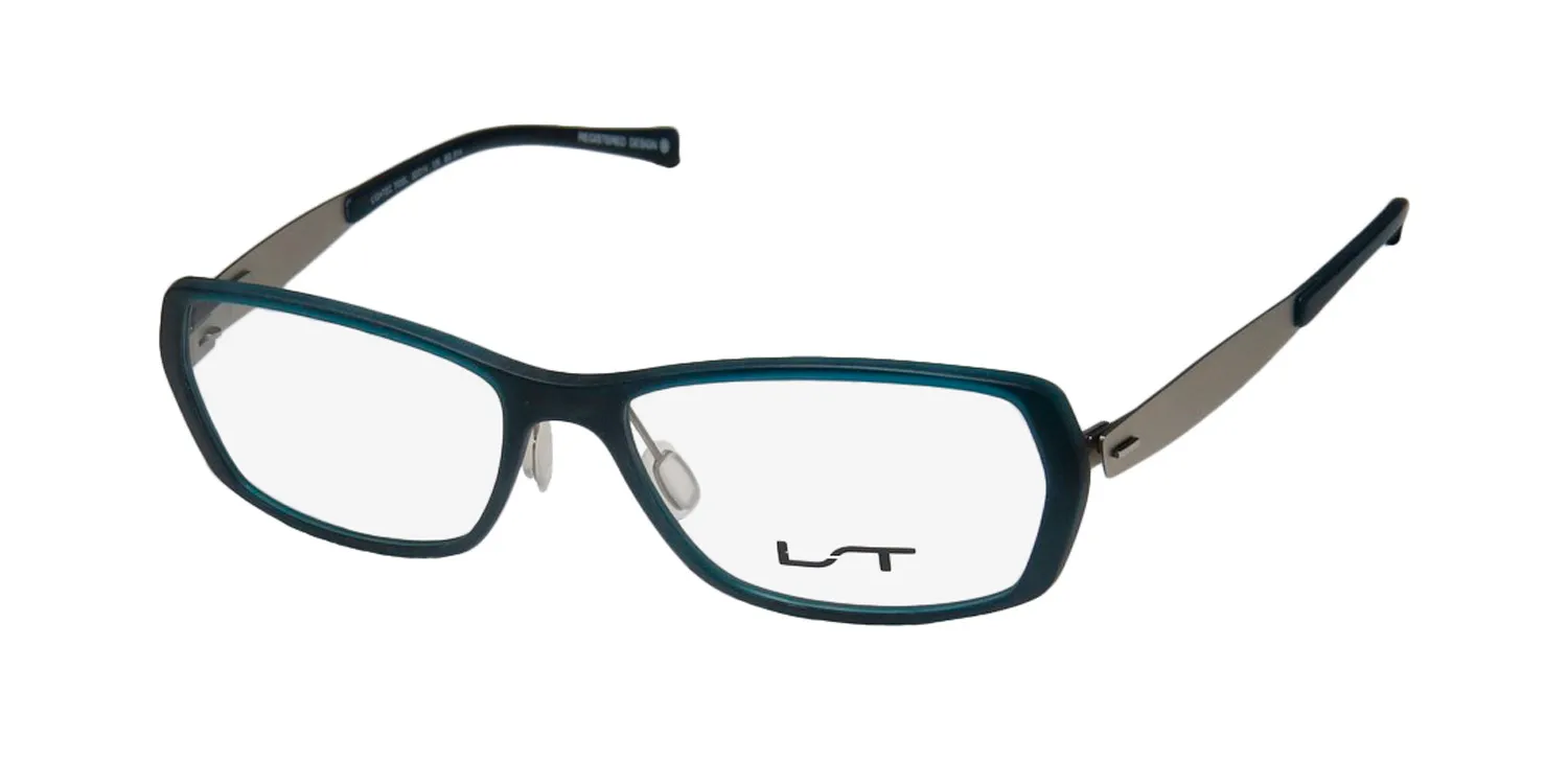 Lightec 7032l bg014 Eyeglasses Teal 50mm Unisex
