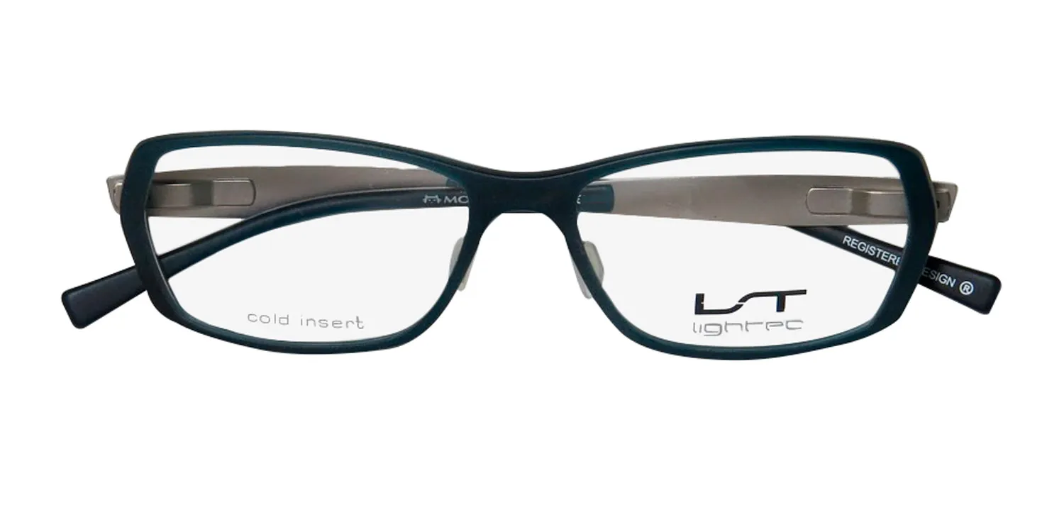 Lightec 7032l bg014 Eyeglasses Teal 50mm Unisex 2
